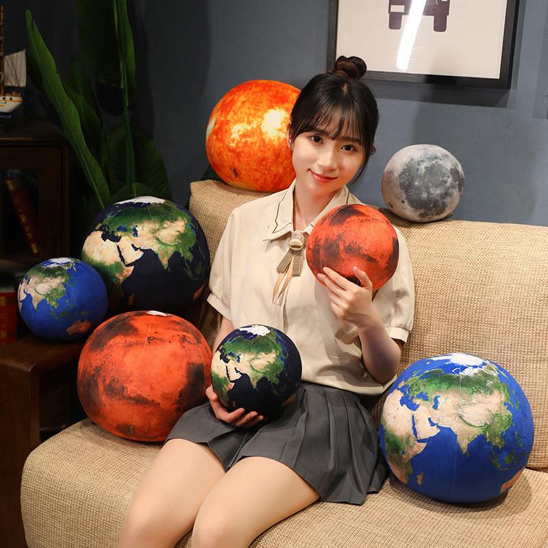 Eight Plush Planets Toy Universe Decoration Child Gift Sofa Decoration Home