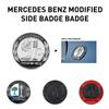 1Pcs 45/65MM Car Metal Side Body C-pillar Sticker Trunk Badge For Mercedes Benz A B C R G Class AMG W211 W204 W210 W251 CLA GLA