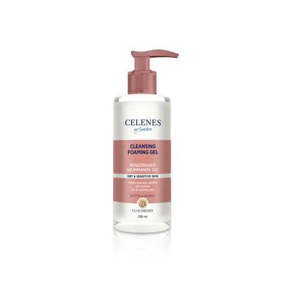 Cleansing Foam-gel with Cloudberry for Dry and Sensitive Skin Celenes 250 Ml