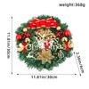 Fresh Christmas Wreath for Window and Door Display Decorations