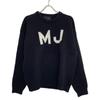 MARC JACOBS Black MJ Logo Crew Neck Sweatshirt tops M blackUsed