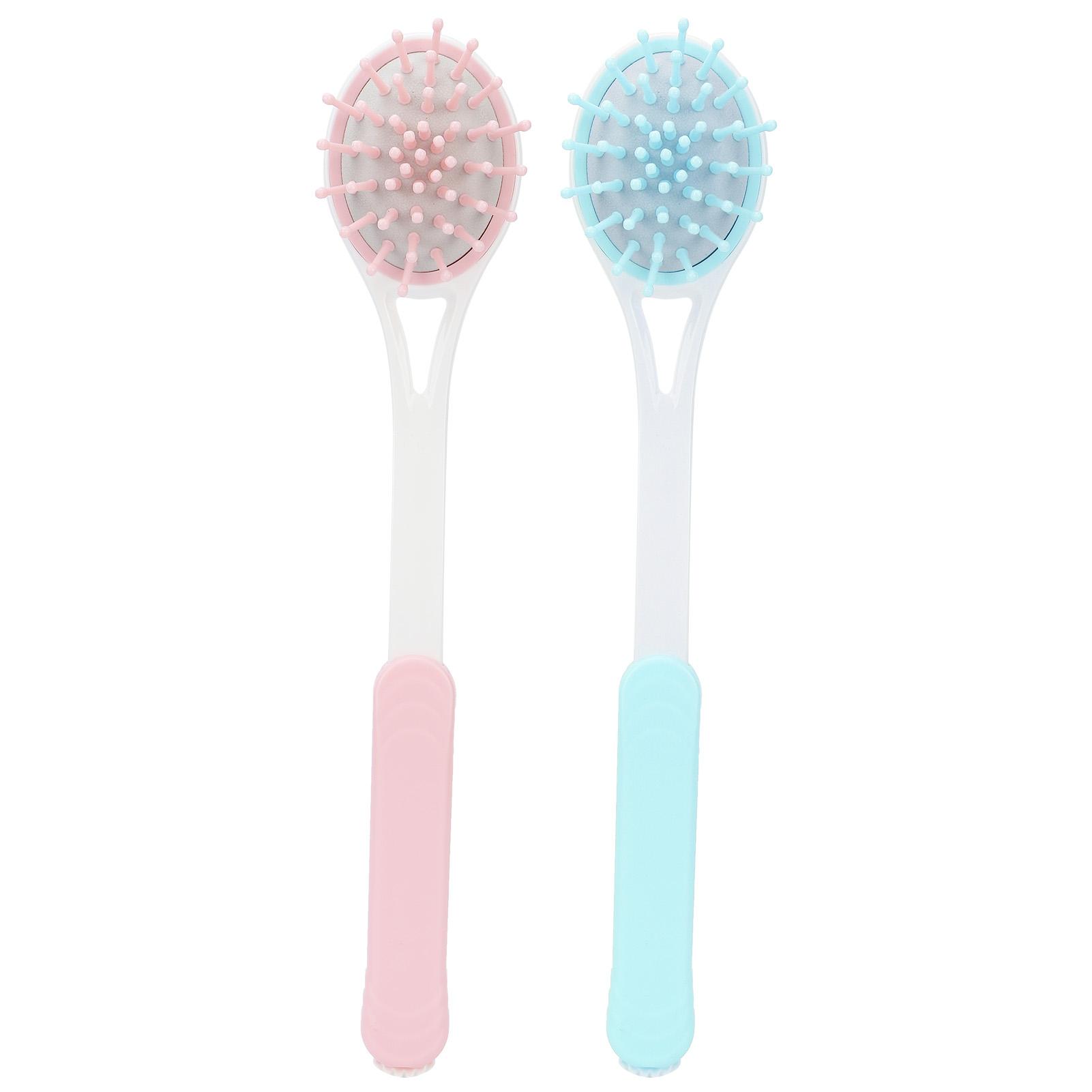 

Телескопический массажный молоток ручной массаж спины шеи ног рук меридианы похлопывающий массаж палочка Pink