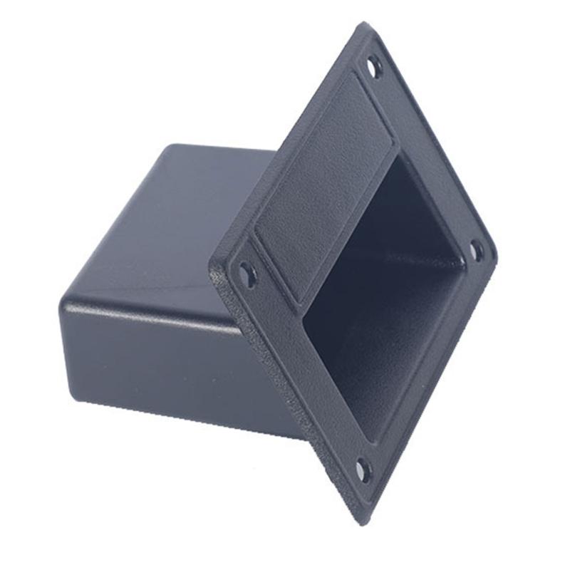 Convenient Recessed Speaker Handle Grasp Plastic Handle Grip Holder for Speaker Easy to Carry and Install Include Screws