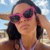 Retro Cat-Eye Sunglasses for Women - Stylish European American Trend, High-End Fashion, UV Protection, Trendy and Cool.