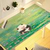 1pcs Silicone Cartoon Desk Mat for Elementary School Students To Study, Writing Desk, Leather Tablecloth