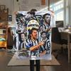 Juventus Print FlAannel Blanket, High Quality Comfortable for All Seasons, Home Decor, Warmth and Comfort