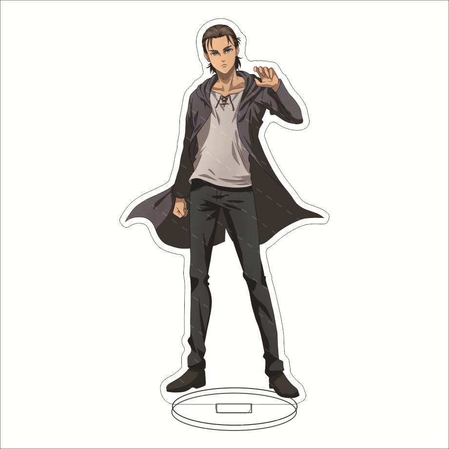 Attack On Titan Anime Big Stand Decoration - Eren Mikasa Armin Kiss Reiner Anikon Nyc