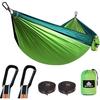 NATUREFUN Hamac Ultra-leger De Voyage Camping 300 Kg Capacite De Charge,(275 X 140 Cm) Nylon a Parachute 2 X Mousquetons De Quali