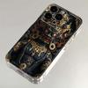AH Guochao God of Wealth applies to Apple 15 mobile phone case 12promax transparent iPhone8Plus silicone 11/13/7