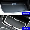 Car Styling Center Console Water Cup Holder Frame   Sticker For Mercedes Benz S Class W222 2014-18 Interior Decals