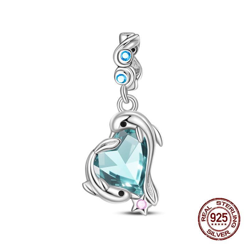 Winter Charms Copper Elk Bear Santa Claus Charms Beads Fit Original Bracelets For Women Diy Festival Jewelry Gifts