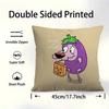 Courage The Cowardly Dog Pillow Cover For Bedroom Room And Living Room Sofa Decorative Cushion Cover