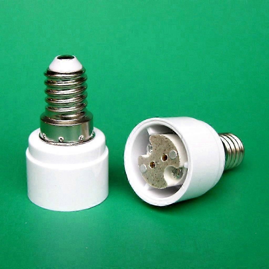 Set of 4 E14 To G4 MR16 GU5.3 GU4 Base Adapter for LED or Halogen Bulb