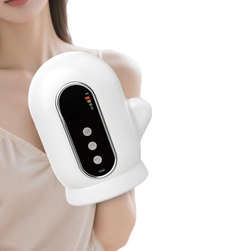 Electric Mobile Phone Massager Heated Airbag Compression Cordless Glove Massager for Hand-packing Fatigue Relaxation Gifts
