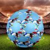 Blue Smurfs Print Size 5 Soccer Ball, Standard Match Football for Sports Game and Team Practice, Ideal Gift for Soccer Fans