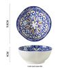 Moroccan Style Ceramic Snack & Sauce Dishes (5-Pack)