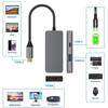 USB-C to HDMI Multi-Port Hub: 3-in-1 Laptop Dock with HD Screen Mirroring