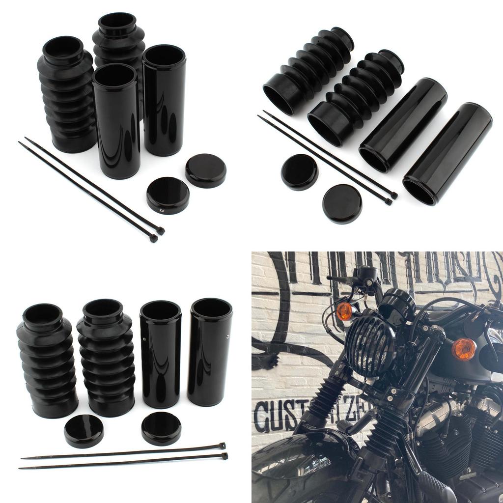 Durable 6 Piece Heavy Duty Dust Seal Set For Harley X48 Motorcycle Front Forks