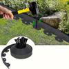Landscaping Edge Kit, 393.7in with 30 Nails, Garden Edges and Lawn Borders Up To 2in High Suitable for DIY Gardens, Lawns, Grassland Edges & Patios