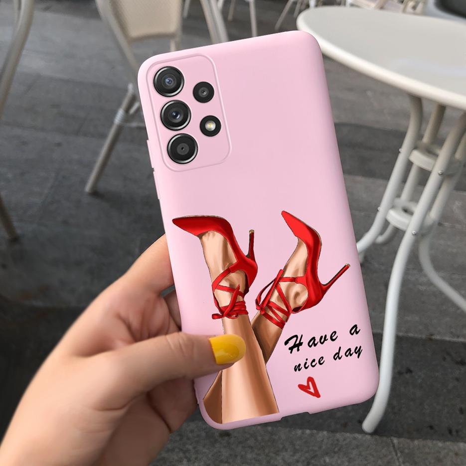 For Samsung Galaxy A13 A33 A53 A73 5G Case New Fashion Girls Soft Slim TPU Phone Case For Samsung A13 A 33 53 73 Back Cover Bags