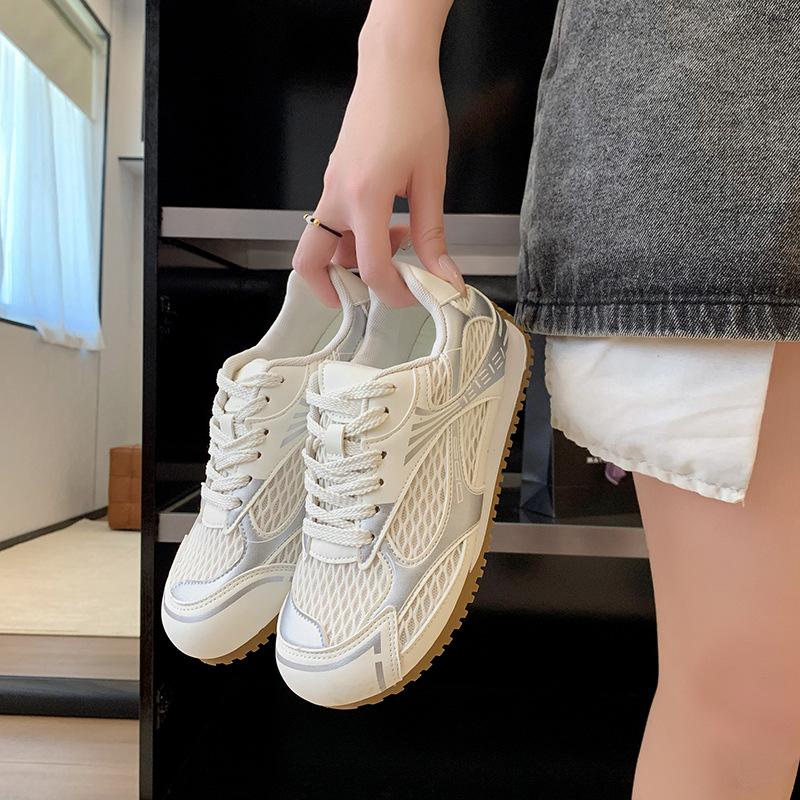 Dexun shoes, new summer commuting height increase, light and breathable casual shoes 35 бежевый