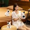 Cute Simulation French Bulldog Doll Plush Toy Puppy Dog Doll Child Companionship Soothing Doll