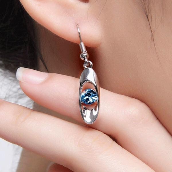 Oval Drop Water Shaped Eardrop Jewelry Women Fashion Earrings Gift Lightweight