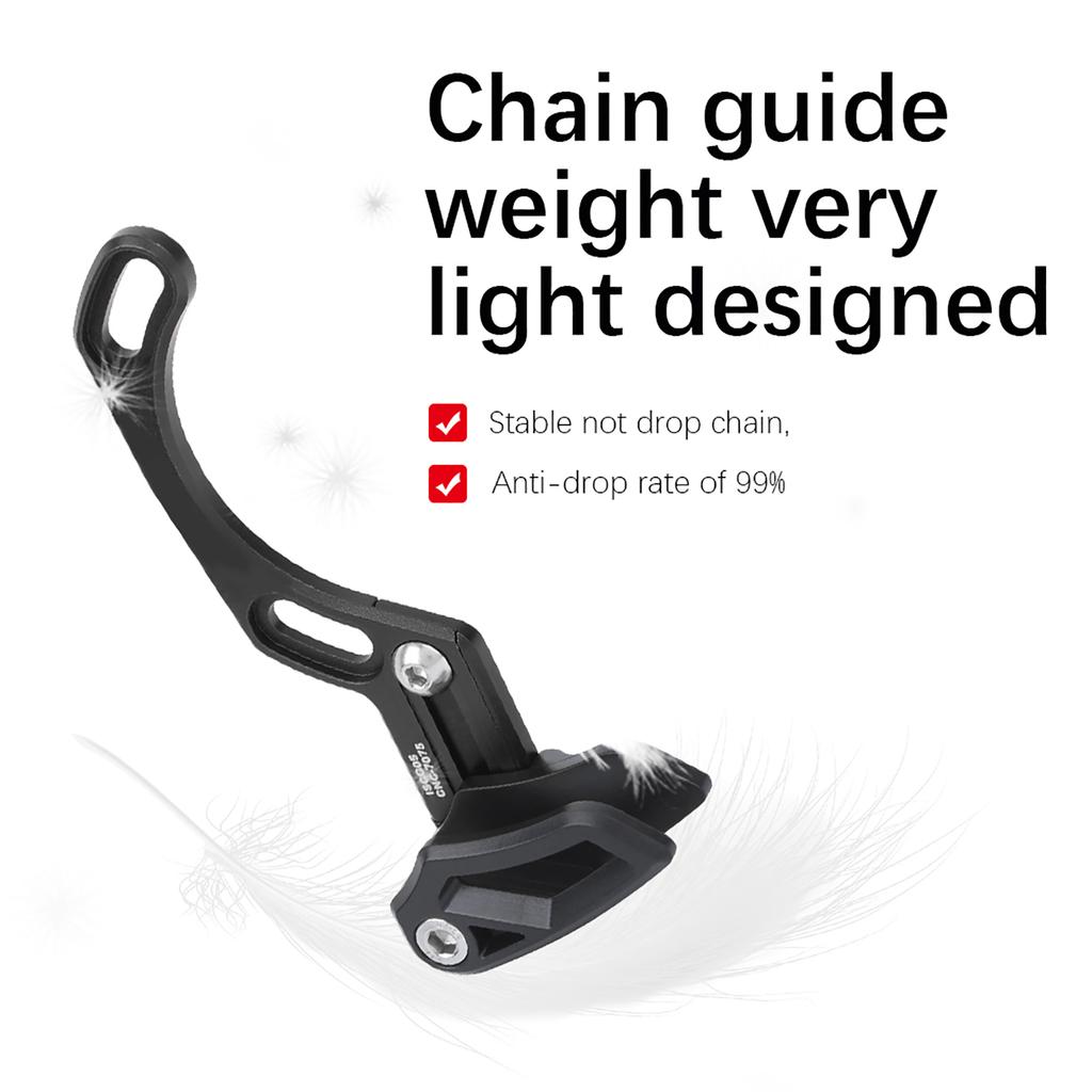 Single Disc Bike Chain Stabilizer BB Mid Lock Cycling Accessory