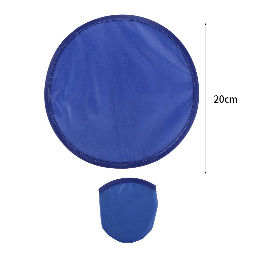 Portable Collapsible Fans Summer Round for Beach Lawn Hand Fan Kid Outdoor Folding Fans Flying Disk