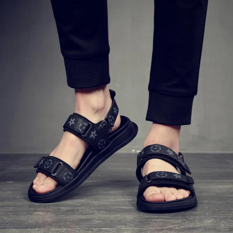 2024 Style, Men's Non-descending Sandals, Luxurious Appearance, Beach Shoes, Discount, Original Trend