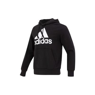 adidas Alphabet Logo Print Hoodie Men Hoodie Black IC9363