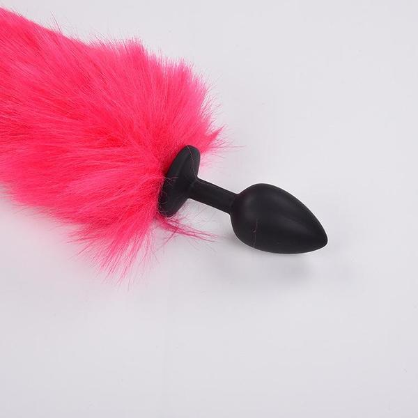 Red Fox Tail Performance Props Ornament Party Decoration