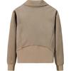 Anta Plain Polo Comfortable Breathable Versatile Casual Loose Sweatshirt Women Sweatshirt Walnut Khaki 162447730N-1