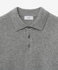 Tienjiti Essential Polo Knit Top (Grey) Tnsw5F110G2