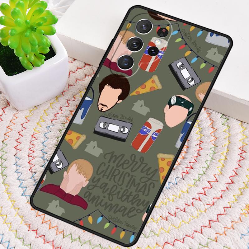 Home Alone soft Silicone Phone Case For Samsung Galaxy note 10 pro S26 S25 S24 S23 S22 S21 Plus S25Ultra Capa Cover