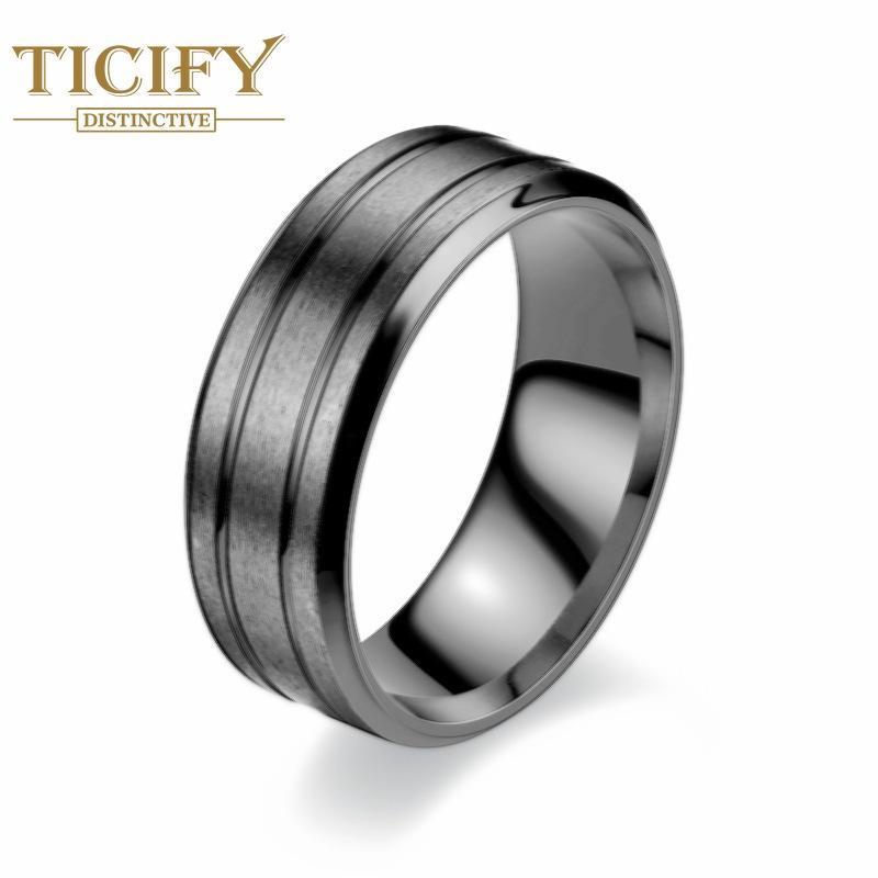 

Новый продукт, титановое стальное кольцо-скраб, мужское модное вегетарианское кольцо для пары, кольцо 9 чёрный