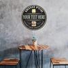 Retro Tin Sign 7.87x7.87 Inch Irish Pub Decor Lucky Boys Drink Free Metal Plate Wall Art Home Bar