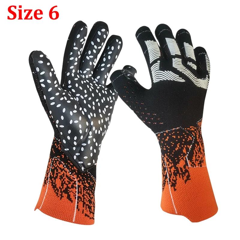 Latex-Torwarthandschuhe, verdickter Fußball, professioneller Schutz, Erwachsene, Teenager, Torwart, Fußball, Torwart-Fußballhandschuhe