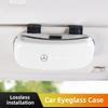 UKY5   1Pcs Car Visor Glasses Box Auto Sunglasses Storage Box For Mercedes Benz AMG GLBGLC W203 W206 W220 W205 W211 W212 W201 W210 W168