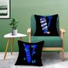 Naruto Street Culture Print Vlone Pillow Case Comfort Sofa Bed Silky elegant Invisible zipper Decorative cushion cover