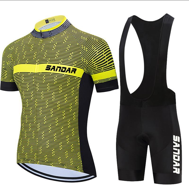Cycling Jersey Set 2025 Men's Cycling Set Summer Outdoor Sport MTB Bicycle Wear Clothing Breathable Bike Cycling Clothes