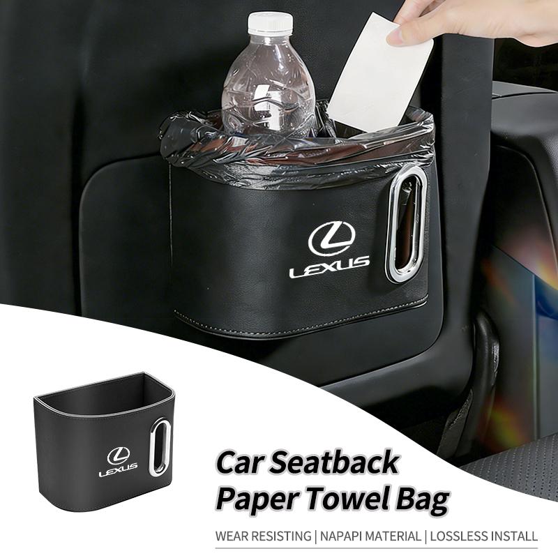 Car Seatback Tissue Box Paper Towel Holder Napkin Case Accessories For Lexus CT ES GS NX IS250 CT200h IS300h ES300h RX400h NX300