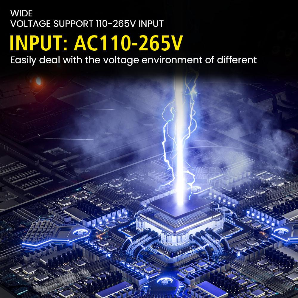 For Auto Moto Wet Dry Lead Acid AGM Gel Power Pulse Repair LCD Display Quick Charge Car Battery Charger 12V 6A