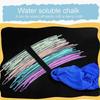 12-Pack Dust Free Chalk Kids Graffiti Colored Chalk Swivel Eraser Chalk
