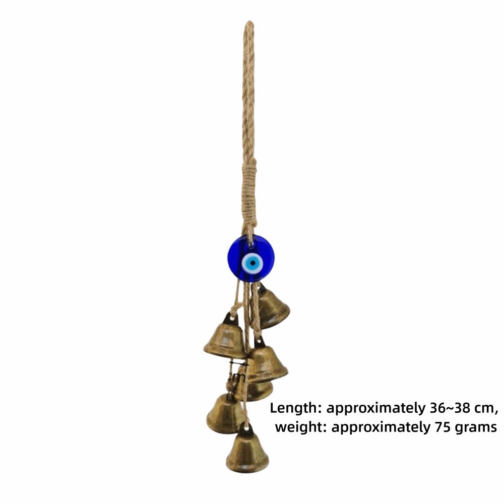 Vintage Metal Bell Pendant Bronze Bell Pendant Door Hanger Wind Chime Bell  Window Hanging