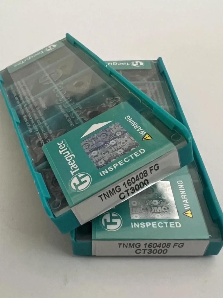 TaeguTec / TNMG160408FG CT3000 /Original genuine CNC alloy blade 10 PCS
