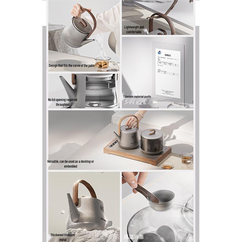 Shang Peng Tang 2025 Pure Titanium Electric Teapot with Integrated Heat Preservation