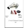 2'' 2.25'' 2.5" 3'' Exhaust Control Valve Exhaust Pipe Electric Y Pipe Exhaust Electrical Cutout Pipe with Hand-wire Wholesale