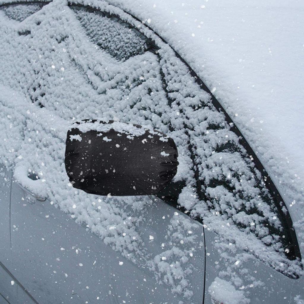 Mirror Covers For Cars Oxford Dustproof Rearview Guard Car Mirror Covers For Winter For Automotive Truck Suv Vehicle Winter Snow