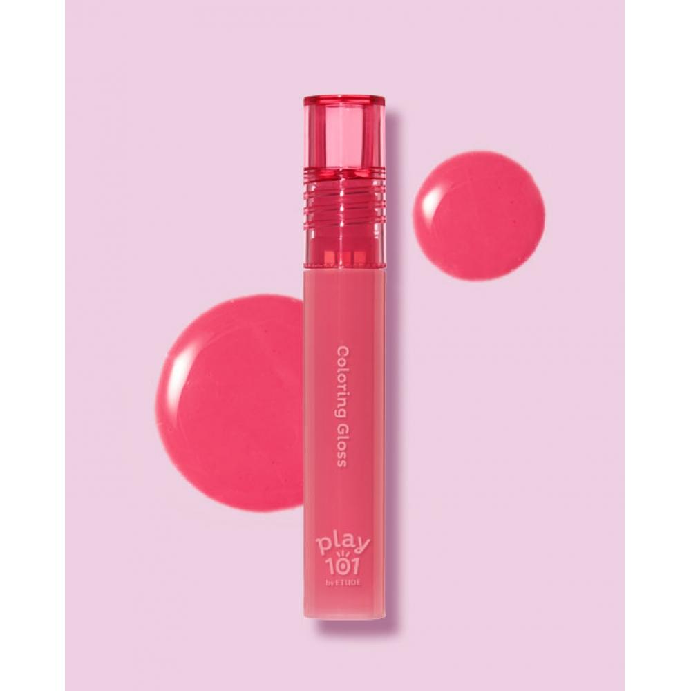 

Блиск для фарбування Daiso [02 Chewy Pink] Play 101 By Etude